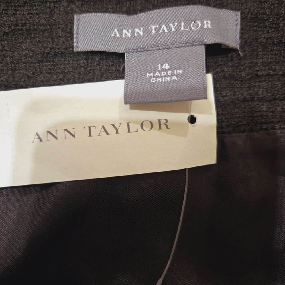 Ann Taylor 99% Wool skirt. NWT - Picture 2 of 5
